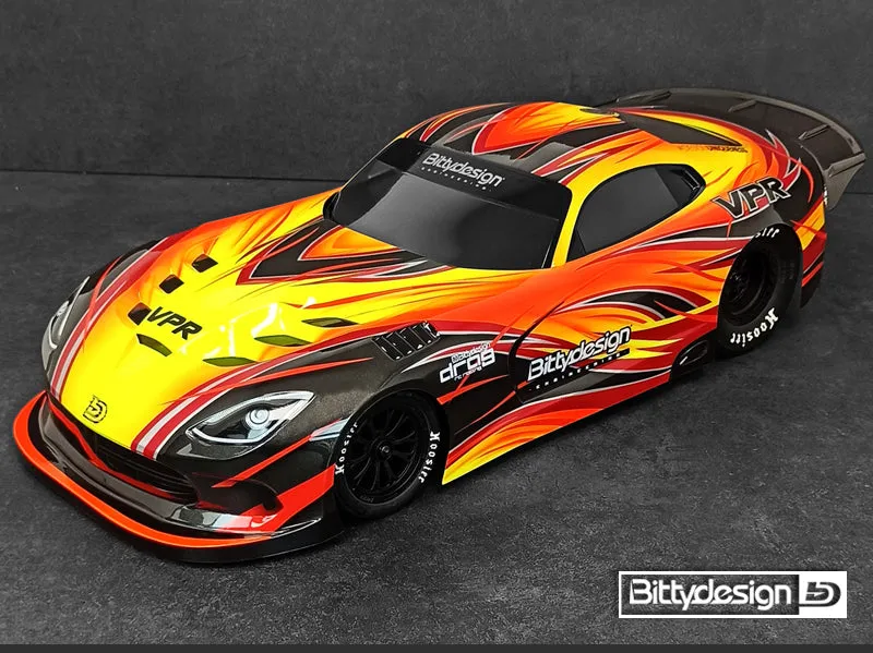 BITTYDESIGN VPR 1:10 STREET DRAG RACING BODY SHELL