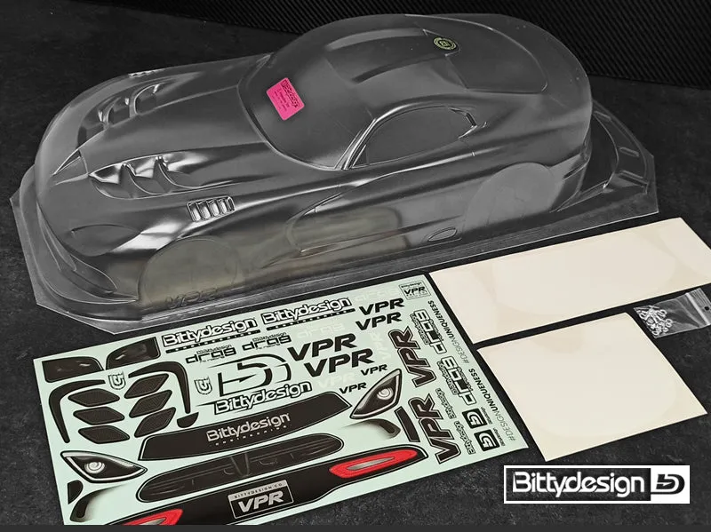 BITTYDESIGN VPR 1:10 STREET DRAG RACING BODY SHELL