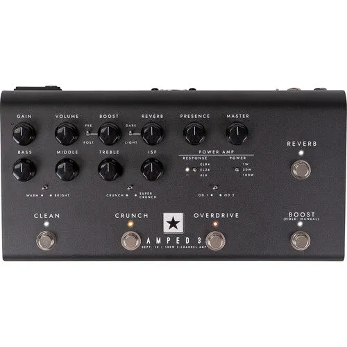 Blackstar AMPED 3 100W Modeling Floorboard Guitar Amplifier