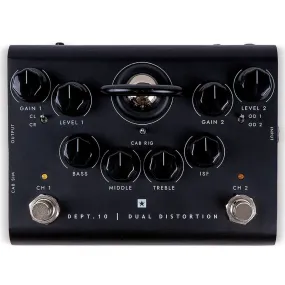 Blackstar Department 10 Dual Distortion 2-channel Tube Distortion Pedal
