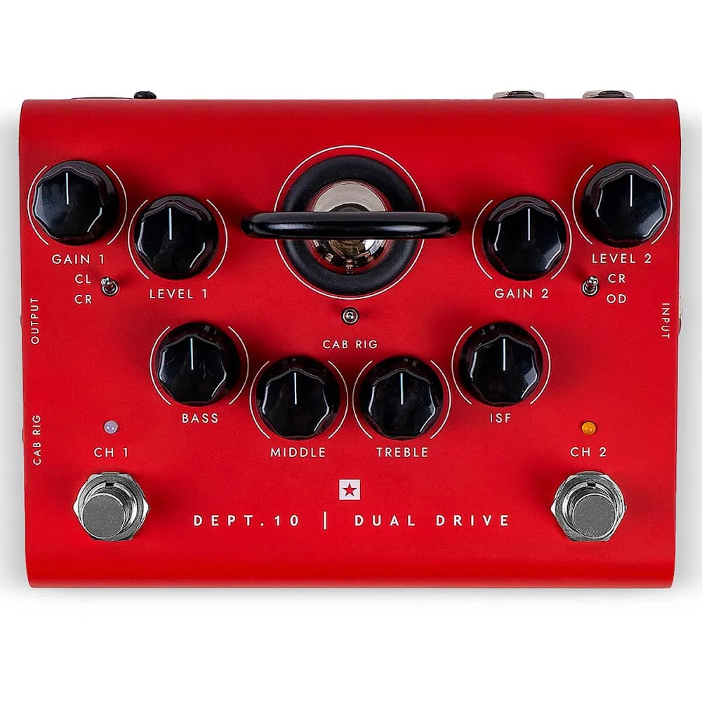 Blackstar Department 10 Dual Drive 2-channel Tube Overdrive Pedal