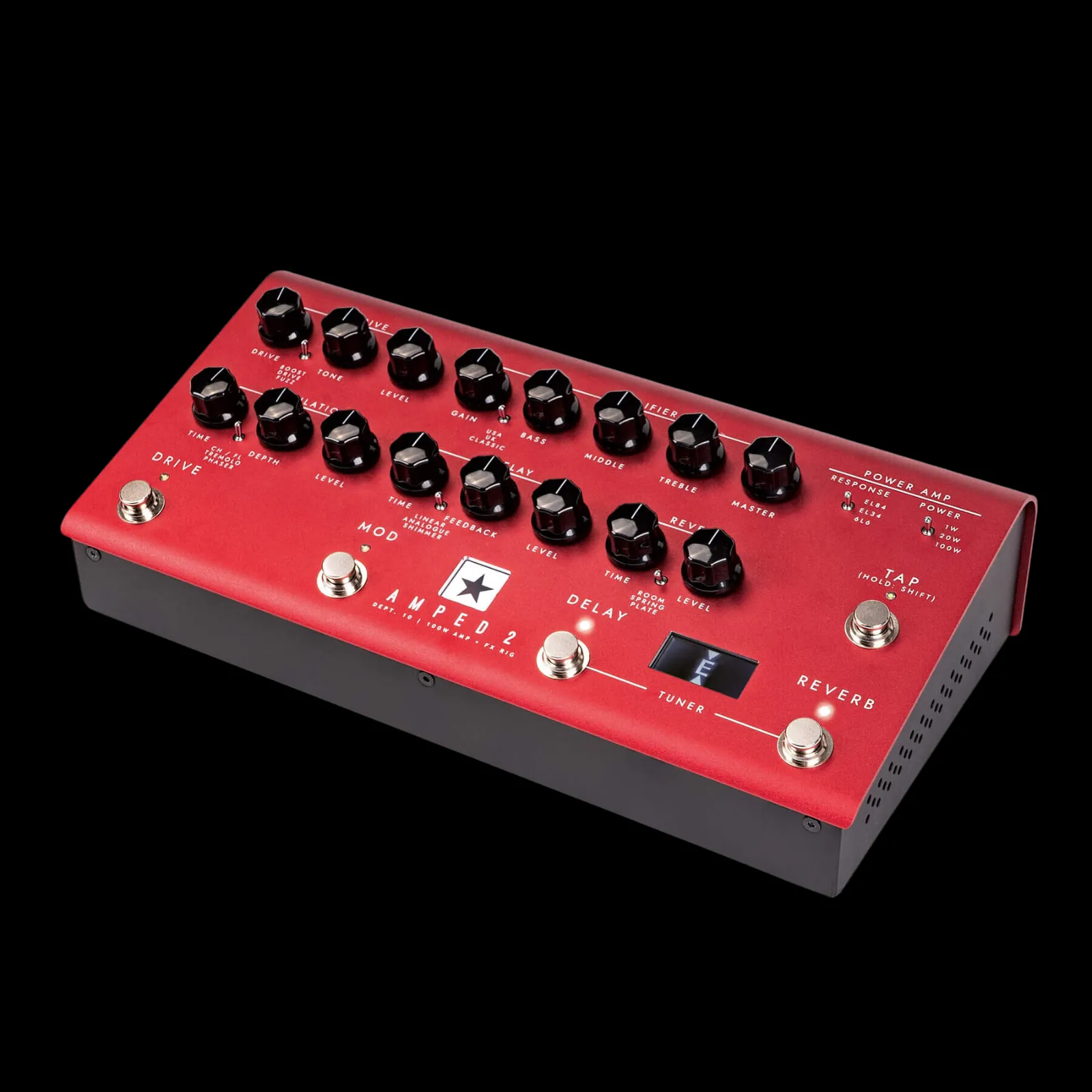 Blackstar Dept. 10 AMPED 2 100-watt Guitar Amplifier Pedal