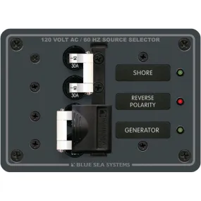 Blue Sea 8032 Trad. Metal Panel 120V AC 30A Togg
