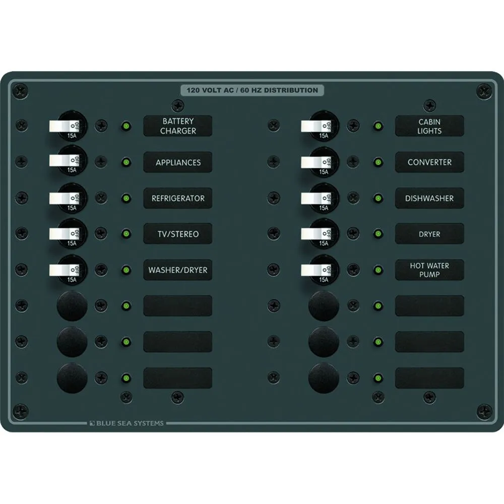 Blue Sea 8462 AC 2 Sources   9 Positions