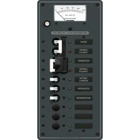 Blue Sea 8589 AC Toggle Source Selector (230V) - 2 Sources   6 Positions