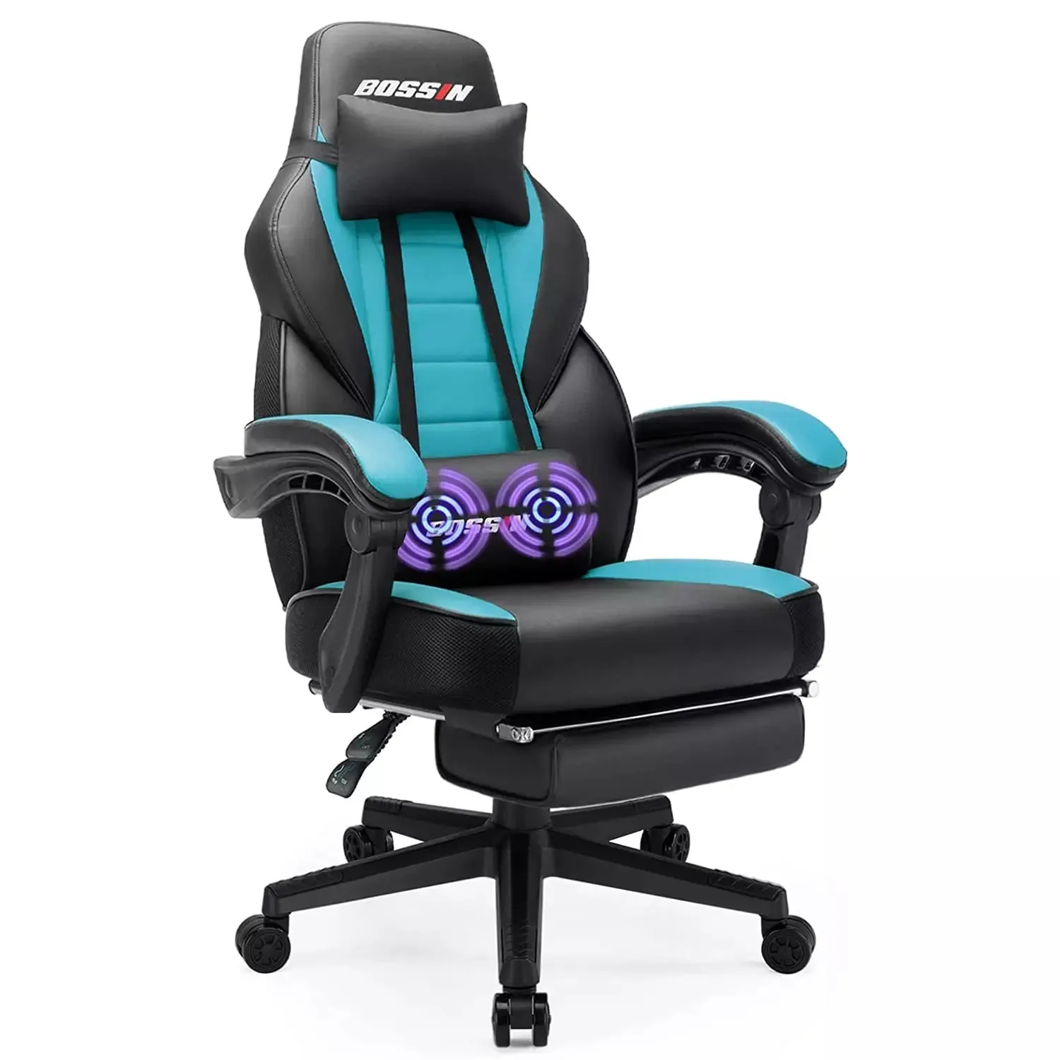 BOSSIN Big and Tall Heavy Duty PC Gaming Chair, Design for Big Guy BGC01