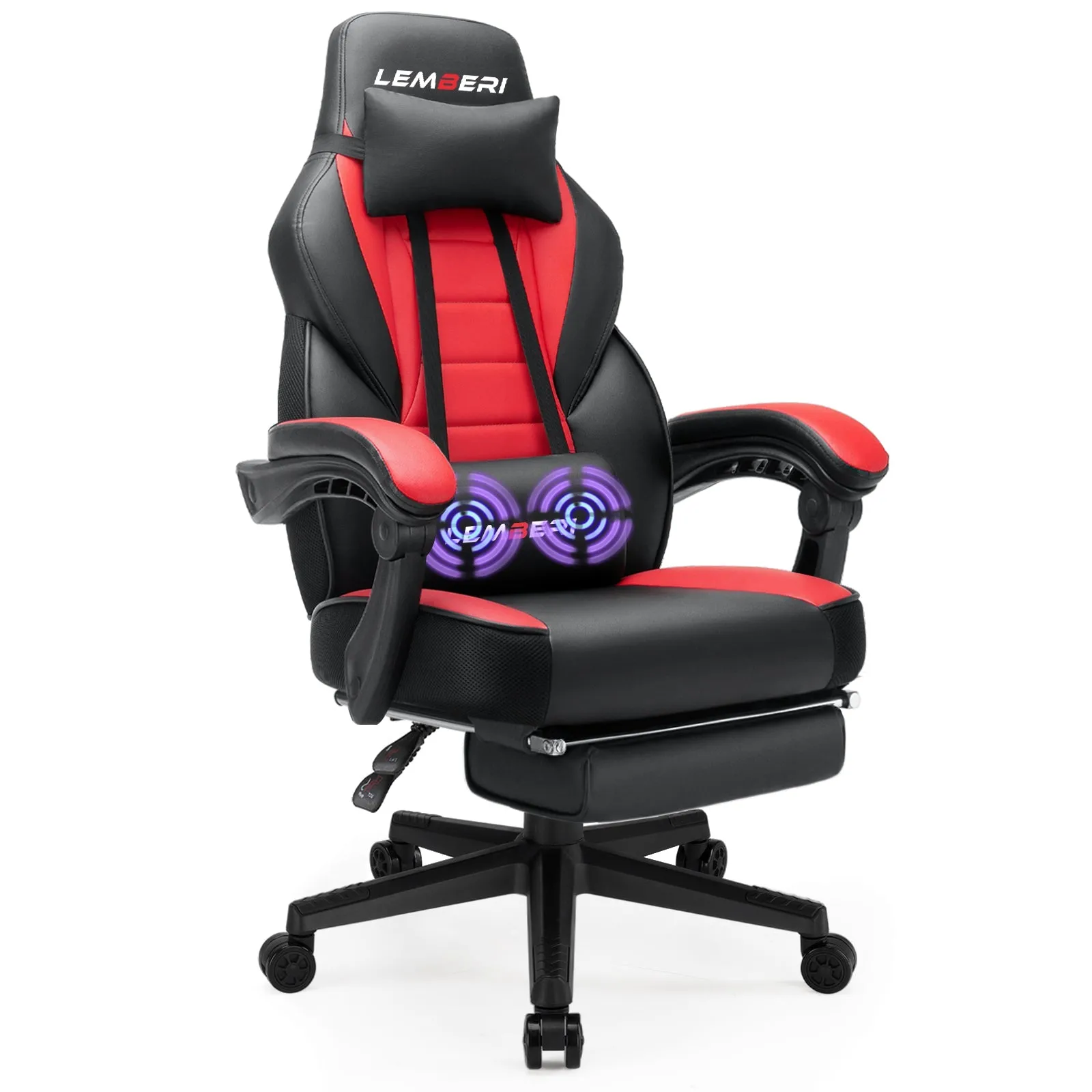 BOSSIN Big and Tall Heavy Duty PC Gaming Chair, Design for Big Guy BGC01