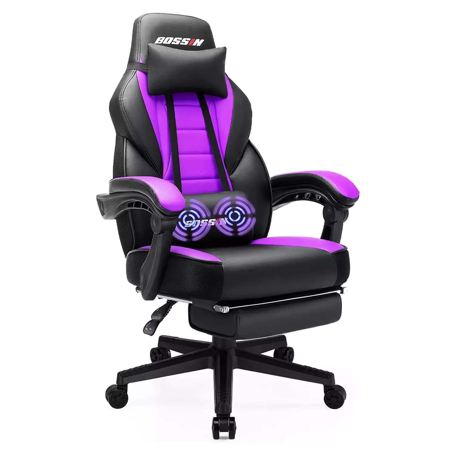 BOSSIN Big and Tall Heavy Duty PC Gaming Chair, Design for Big Guy BGC01