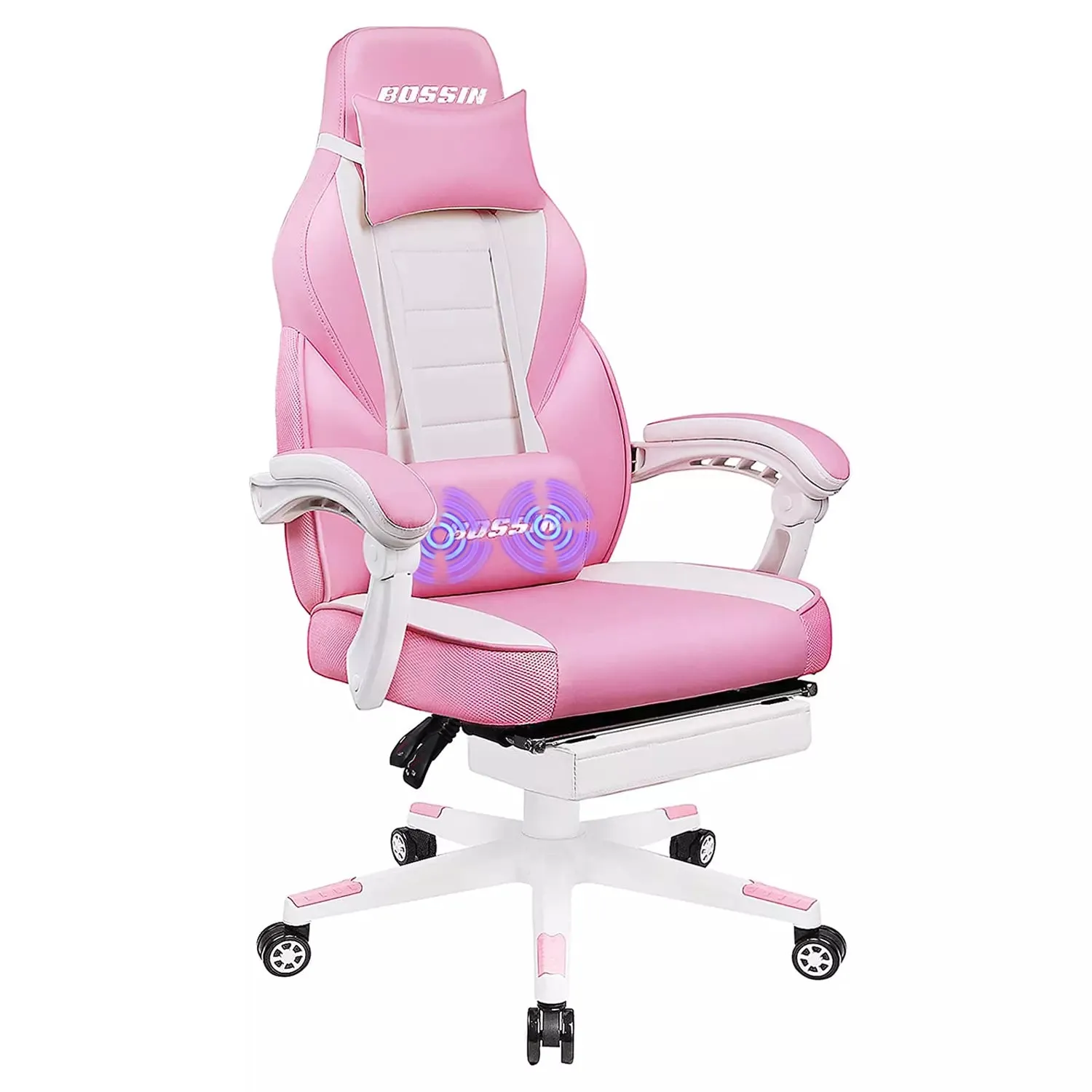 BOSSIN Big and Tall Heavy Duty PC Gaming Chair, Design for Big Guy BGC01