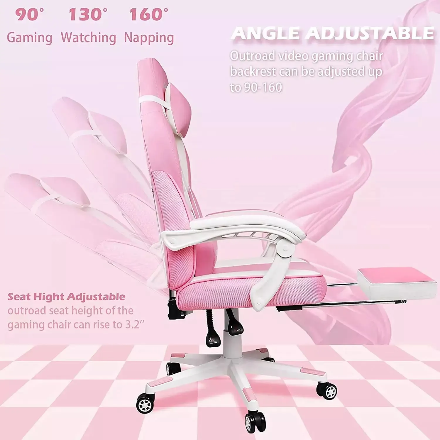 BOSSIN Big and Tall Heavy Duty PC Gaming Chair, Design for Big Guy BGC01