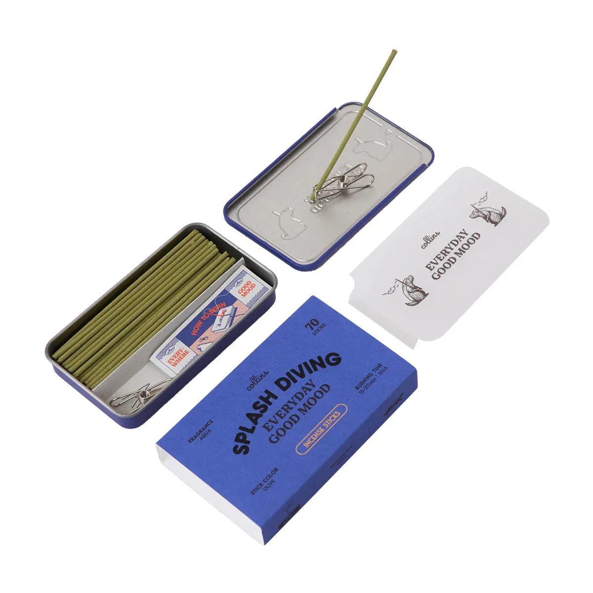 Collins: Natural Incense Sticks - Splash Diving