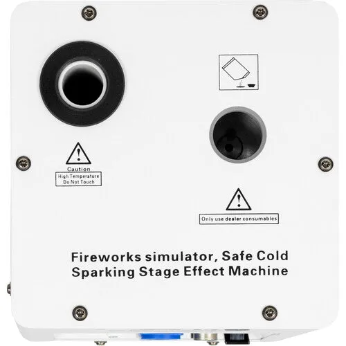 ColorKey CKU-7703 Dazzler FX Cold Spark Machine Bundle With Road Case 2-Pack (White)