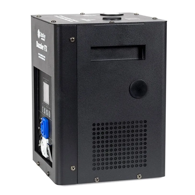 ColorKey CKU-7712 Dazzler FX MK2 600W Cold Spark Machine Bundle with Road Case 2-Pack (Black)
