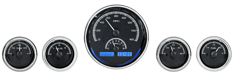 Dakota Digital VHX Universal 5 Round Gauge Set