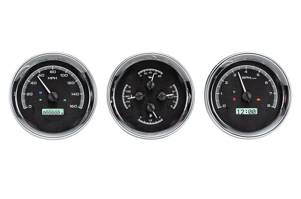 Dakota Digital VHX Universal 5" Round Trio Gauges
