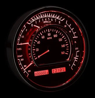 Dakota Digital VHX Universal Multi-Level Round Gauges