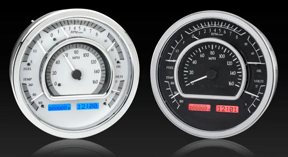 Dakota Digital VHX Universal Multi-Level Round Gauges