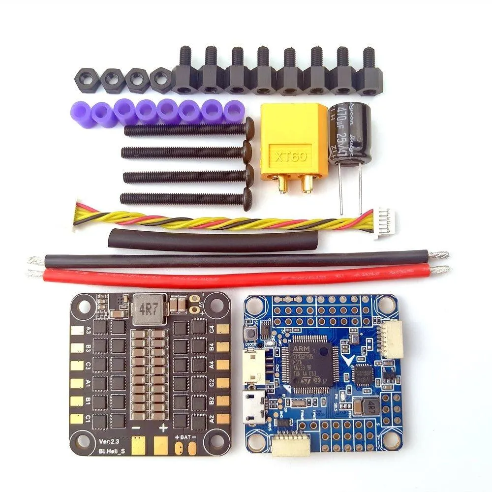 DarwinFPV Betaflight F4 V3S Flight Control Built-in Image Filtering OSD 30A 4in1 ESC Flytower - 30x30mm