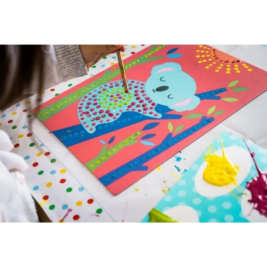 Djeco - Pointillism Painting with Sticks
