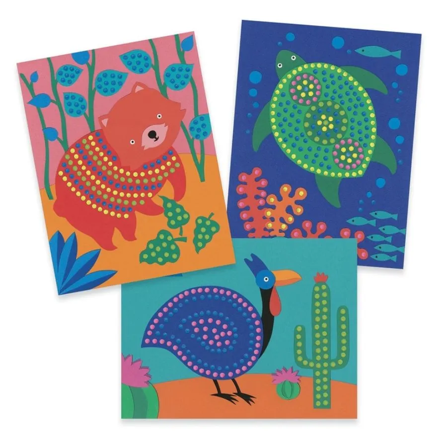 Djeco - Pointillism Painting with Sticks