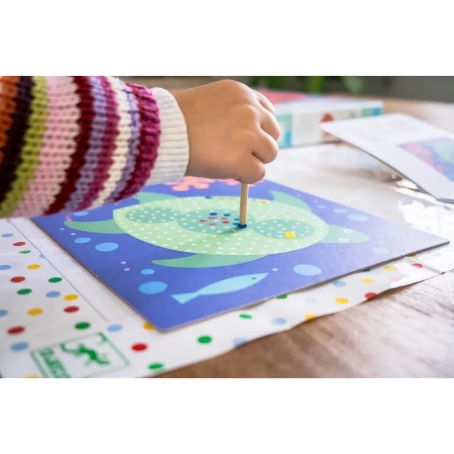 Djeco - Pointillism Painting with Sticks