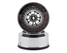 DragRace Concepts AXIS 2.2/3.0" Drag Racing Rear Wheels w/12mm Hex (Chrome) (2) DRC-218
