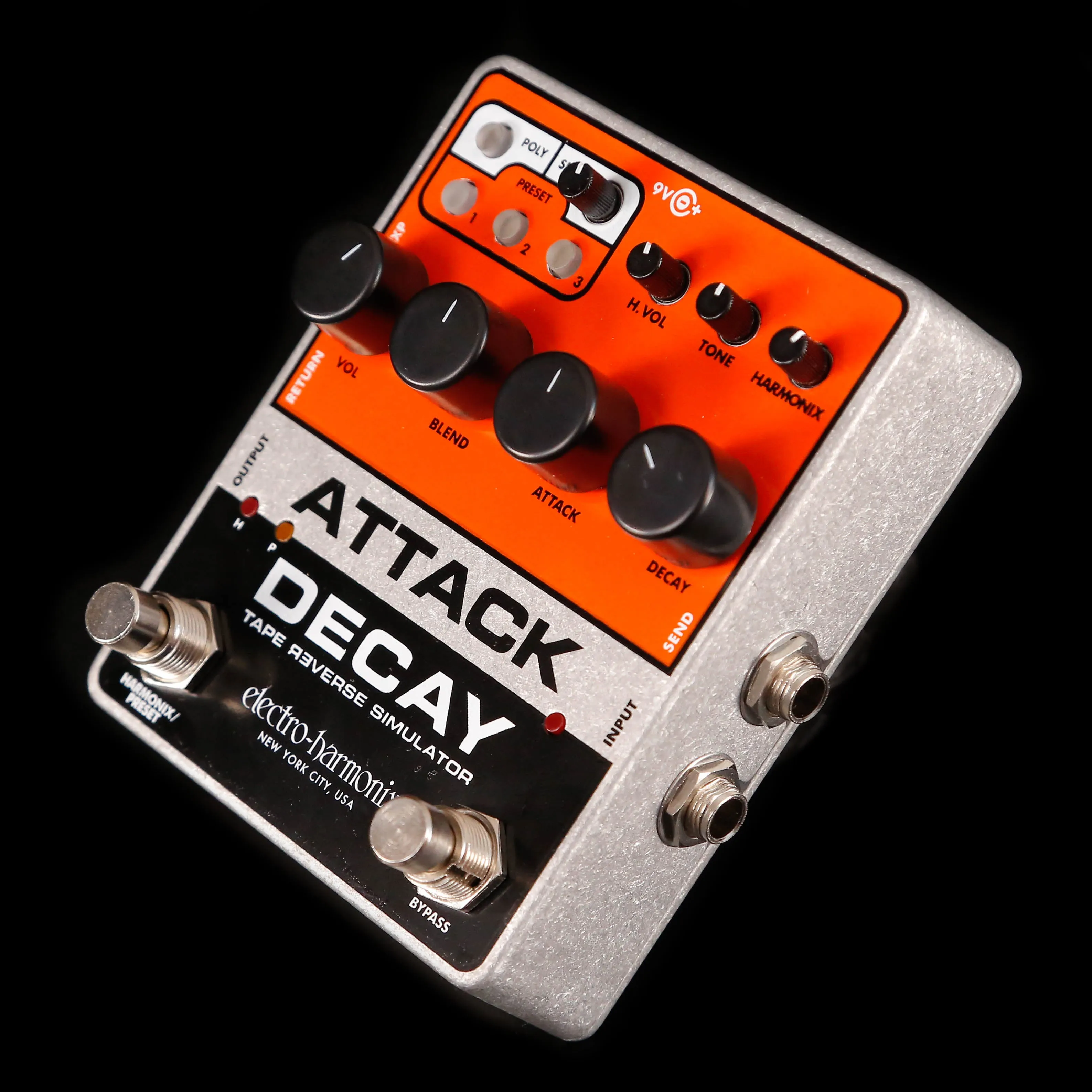 Electro-Harmonix Attack Decay Tape Reverse Simulator Pedal
