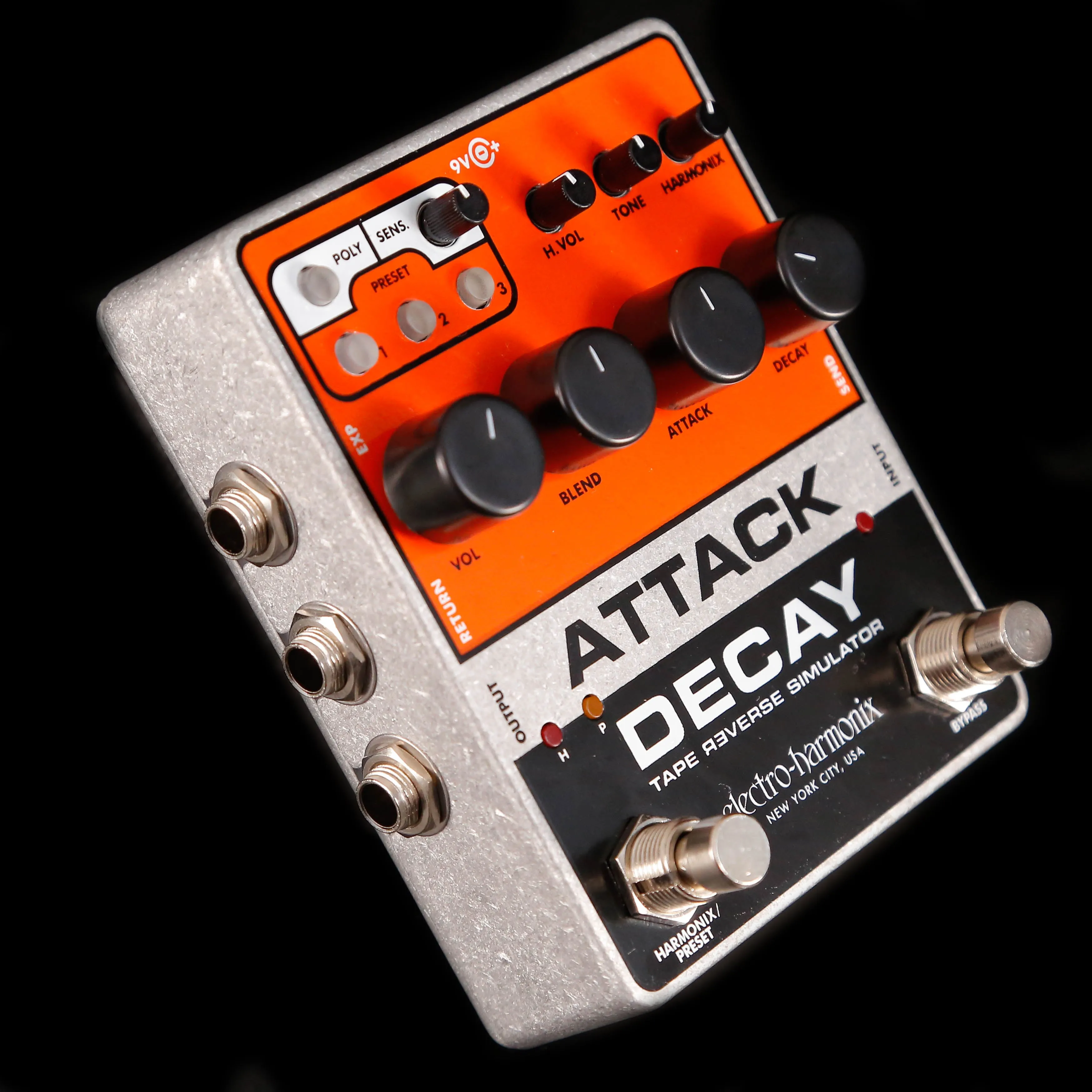 Electro-Harmonix Attack Decay Tape Reverse Simulator Pedal