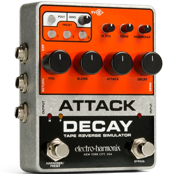 Electro-Harmonix ATTACKDECAY Tape Reverse Simulator