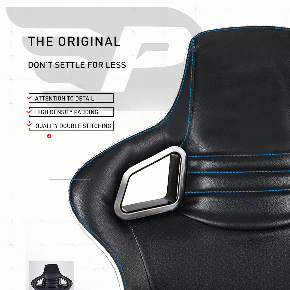 Ergonomic Gaming Chair, 135° Recline, Adjustable Armrests, PU Leather – OVERDRIVE