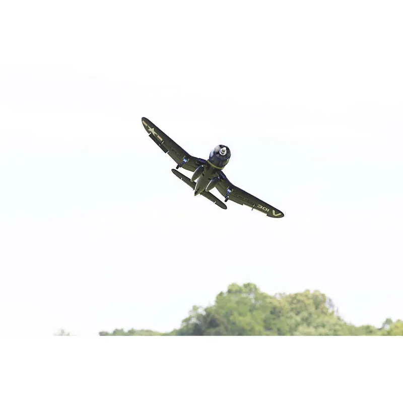 FMS FMS022P-REF F4U 800mm Corsair Royal Blue V2 PNP Upgraded with Reflex