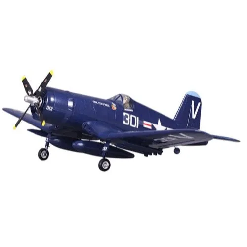FMS FMS022P-REF F4U 800mm Corsair Royal Blue V2 PNP Upgraded with Reflex