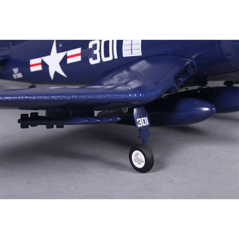 FMS FMS022P-REF F4U 800mm Corsair Royal Blue V2 PNP Upgraded with Reflex