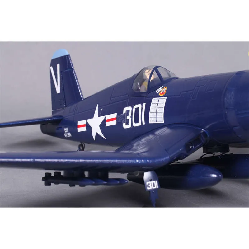 FMS FMS022P-REF F4U 800mm Corsair Royal Blue V2 PNP Upgraded with Reflex