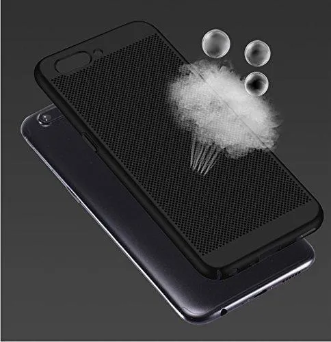 For OnePlus 5 - WOW Imagine(TM) Heat Dissipation Hollow Thin Soft TPU Back Case Cover for OnePlus 5 - Black