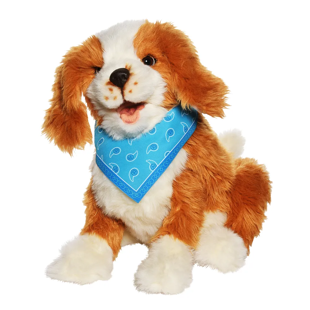 Freckled pup robotic companion pet