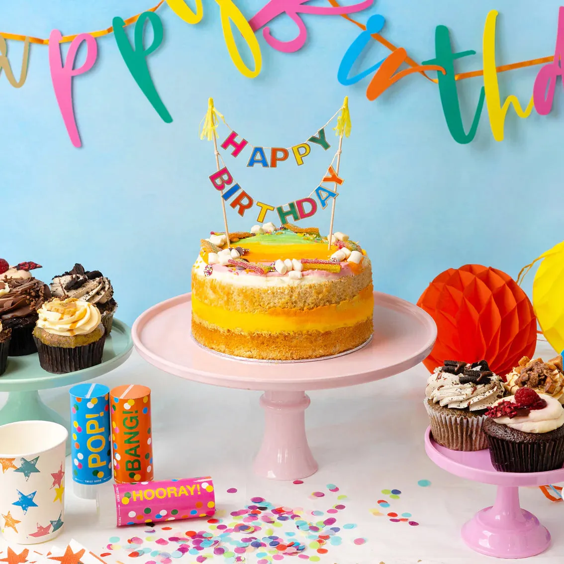 Happy Birthday Cake Topper