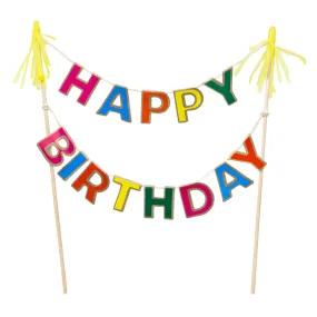 Happy Birthday Cake Topper