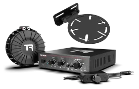 Haptic Bass Shaker Kit with 200W Amp, 100W Shaker and Shaker Mount
