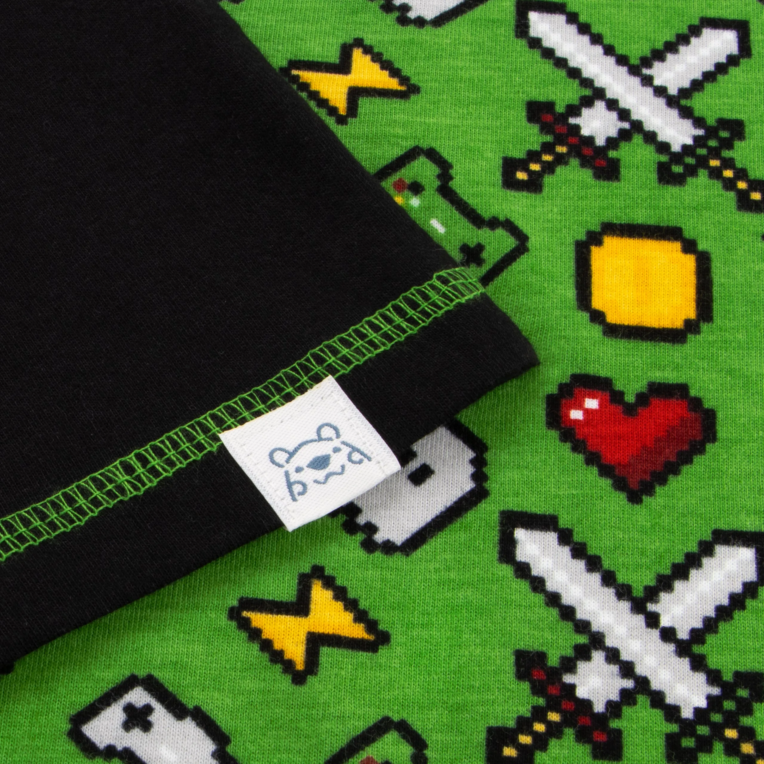 Harry Bear Gaming Pyjamas - Glow In The Dark