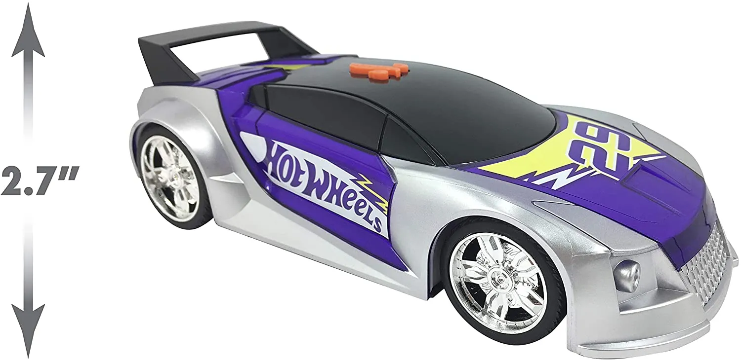Hot Wheels Color Crashers Asst., Quick N’ Sik, Electric Driving Wheels Multi-color