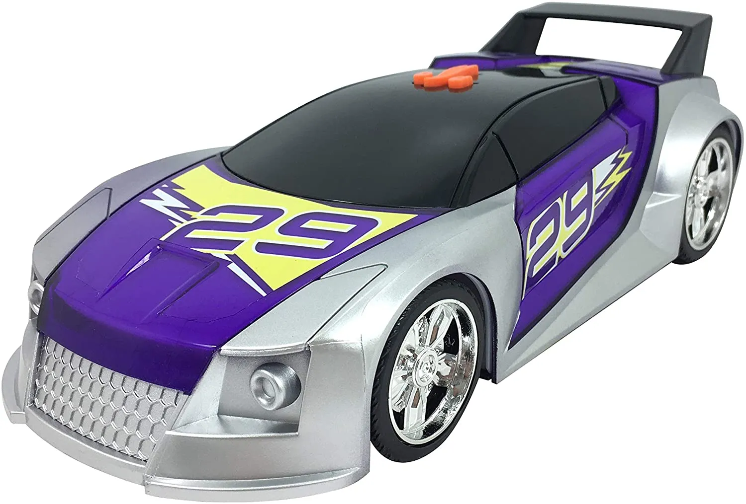 Hot Wheels Color Crashers Asst., Quick N’ Sik, Electric Driving Wheels Multi-color
