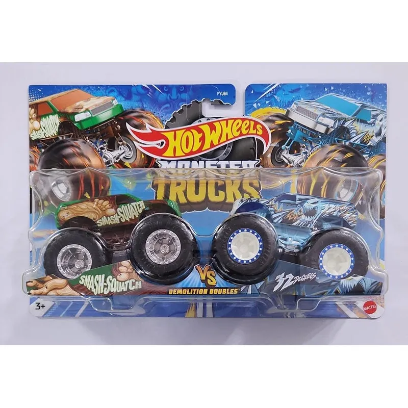 Hot Wheels Monster Truck (Smash Squatch vs 32 Degrees)
