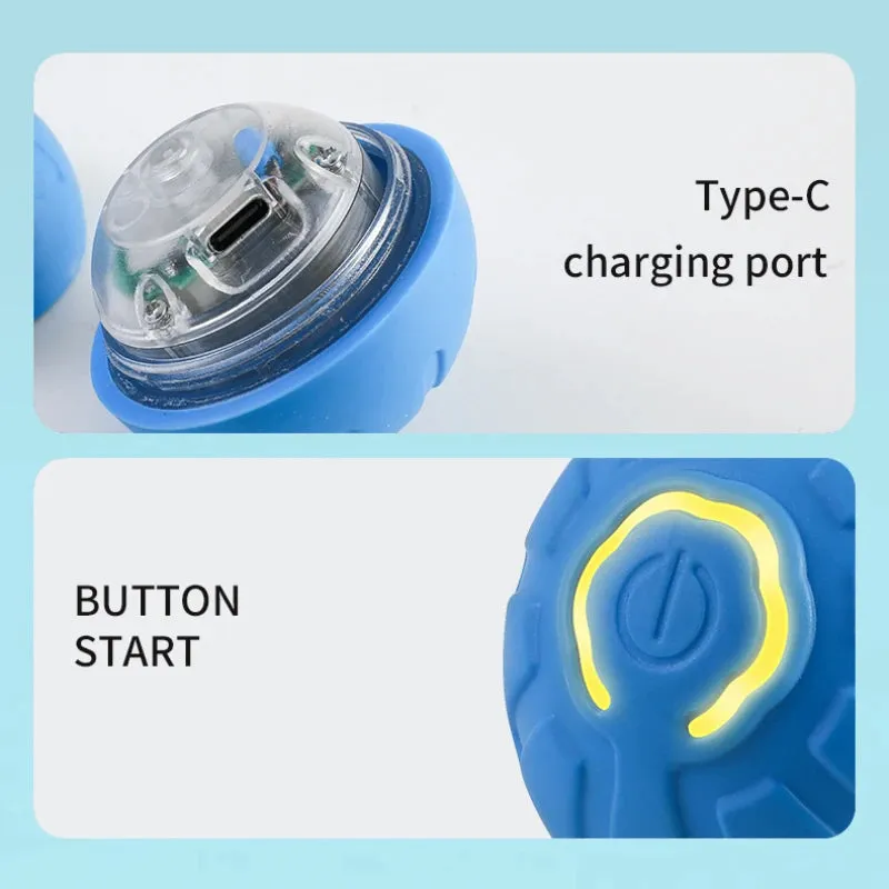 Interactive Dog Toy Auto Rolling Ball