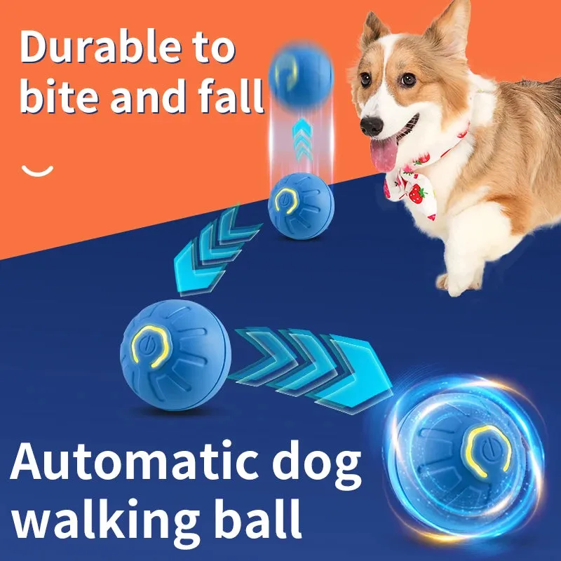 Interactive Dog Toy Auto Rolling Ball