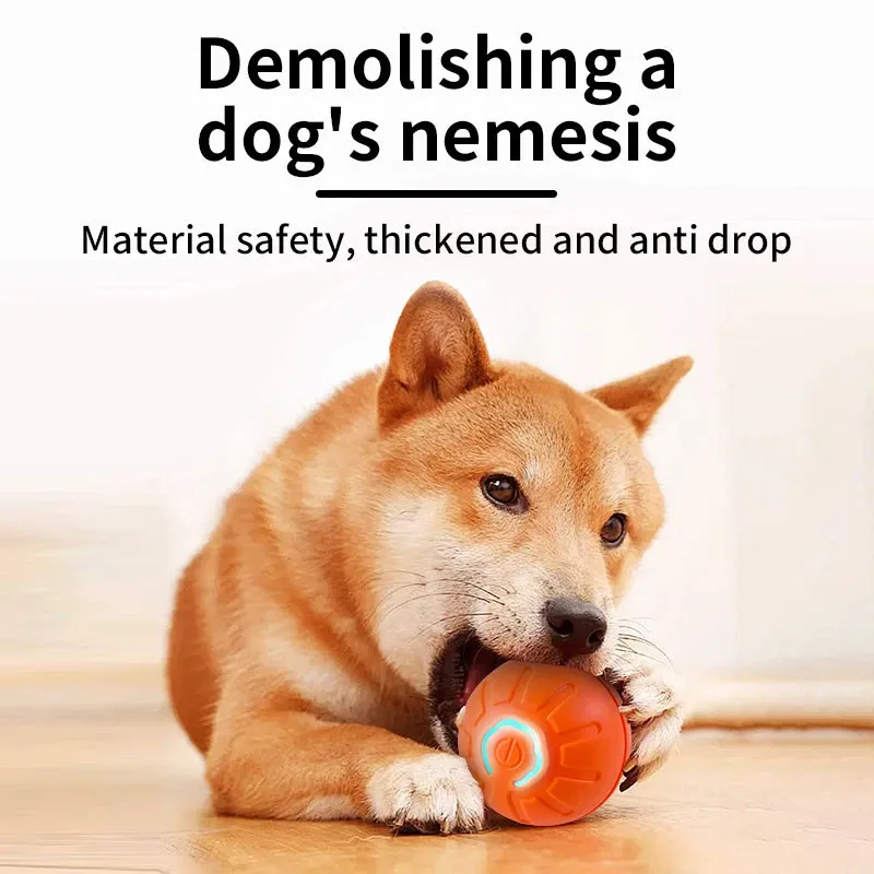 Interactive Dog Toy Auto Rolling Ball