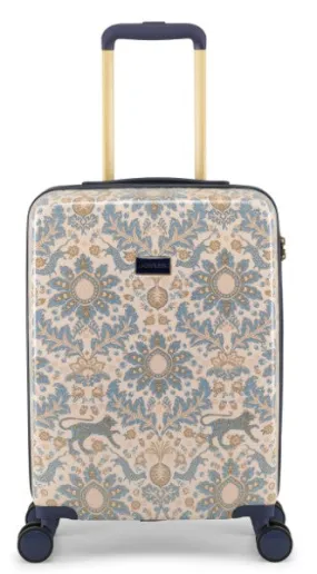 Joules Damask 54cm 4-Wheel Cabin Case