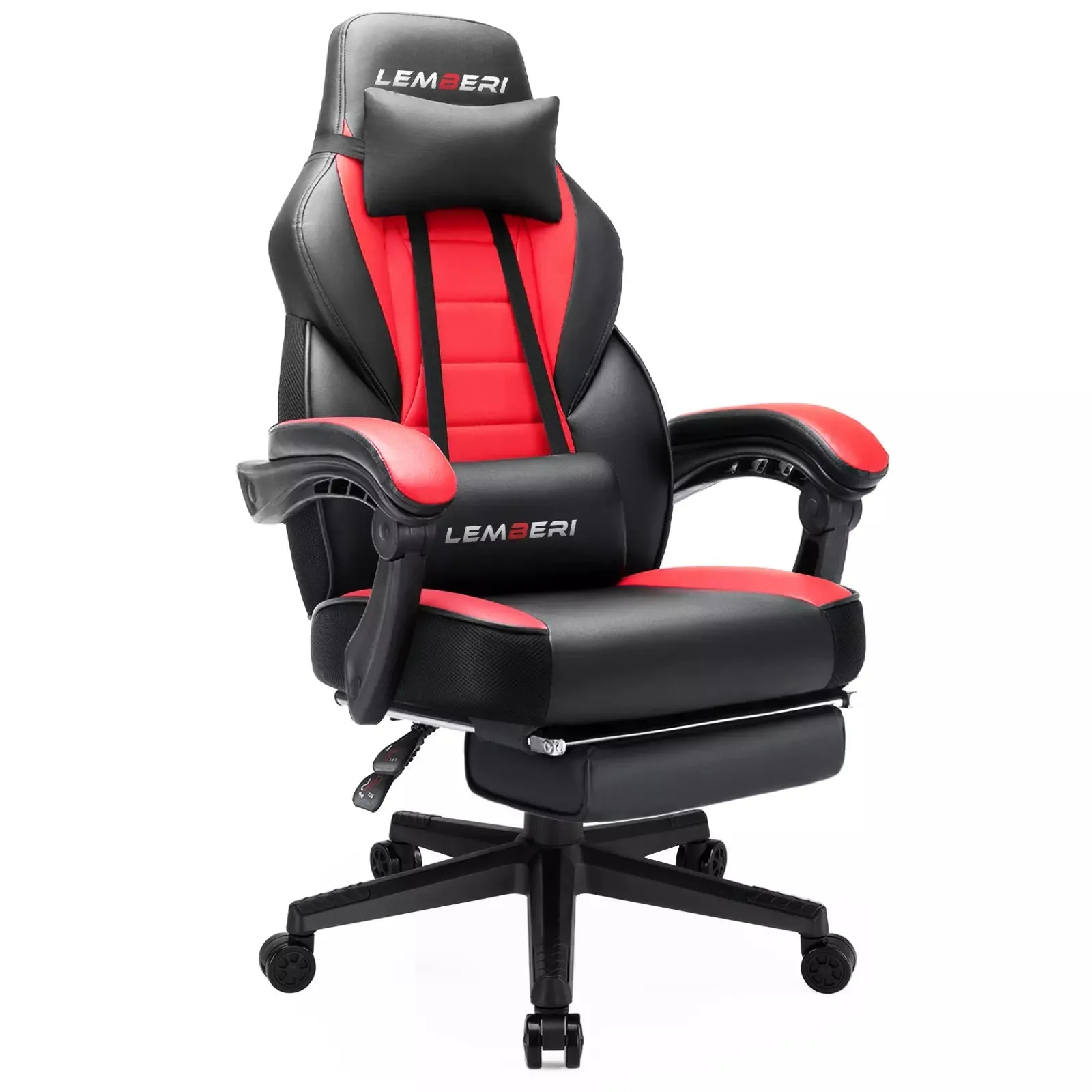 LEMBERI Big and Tall Heavy Duty PC Gaming Chair, Design for Big Guy LGC01