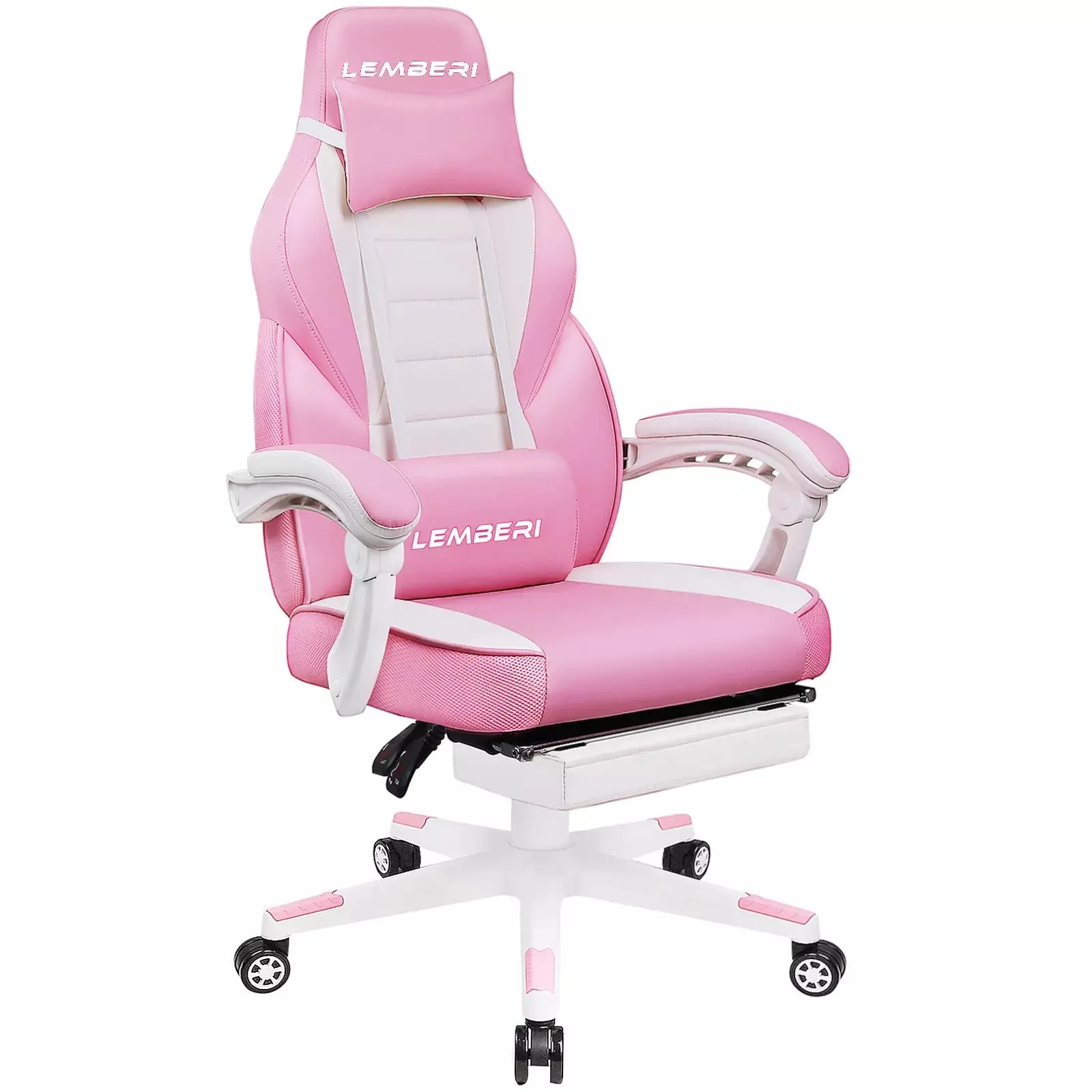LEMBERI Big and Tall Heavy Duty PC Gaming Chair, Design for Big Guy LGC01