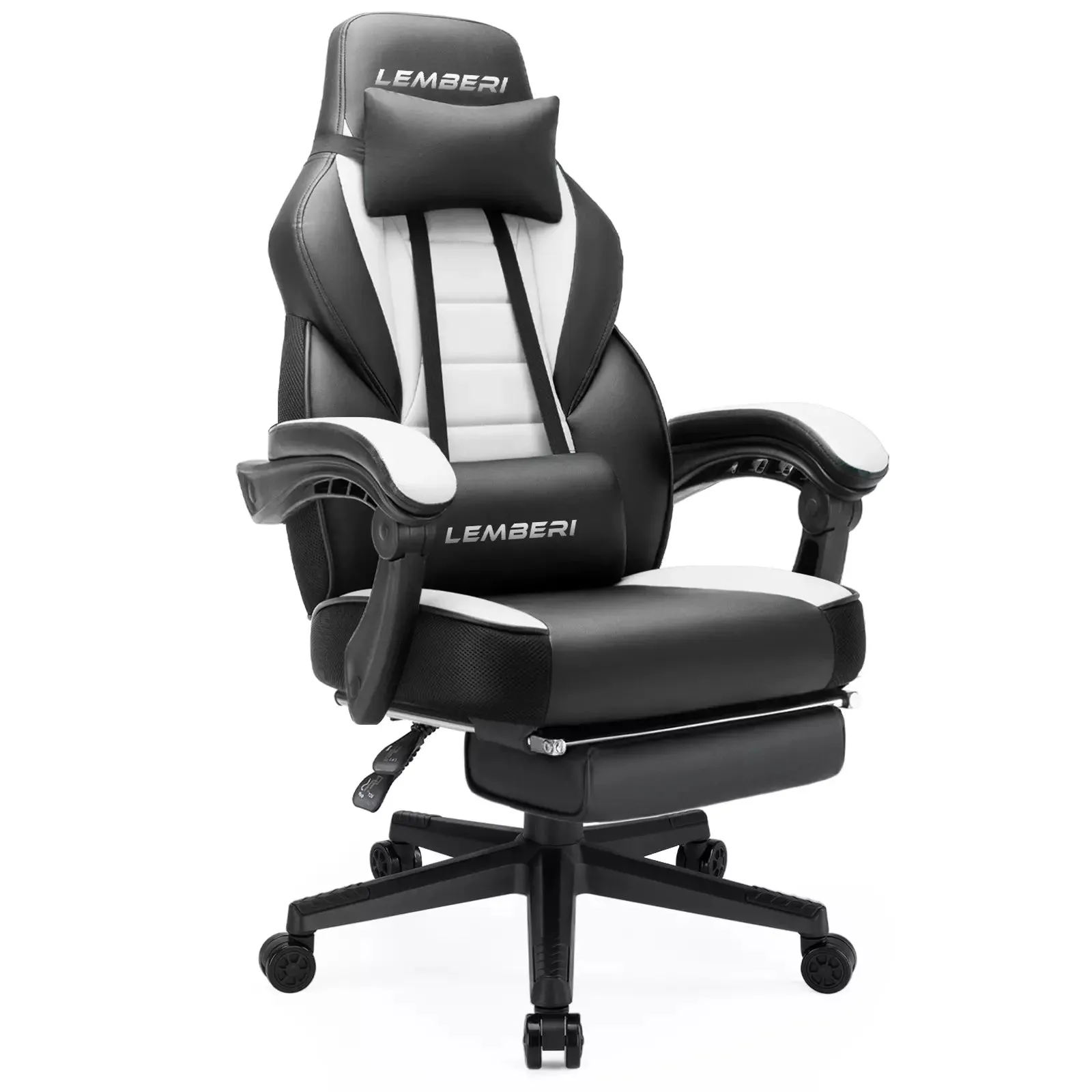 LEMBERI Big and Tall Heavy Duty PC Gaming Chair, Design for Big Guy LGC01